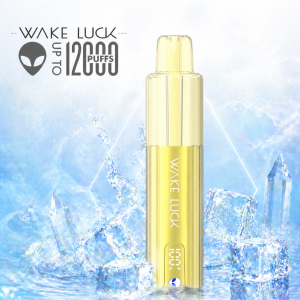 WAKE LUCK外星人一次性電子煙多款口味包裝與規格色卡對照圖